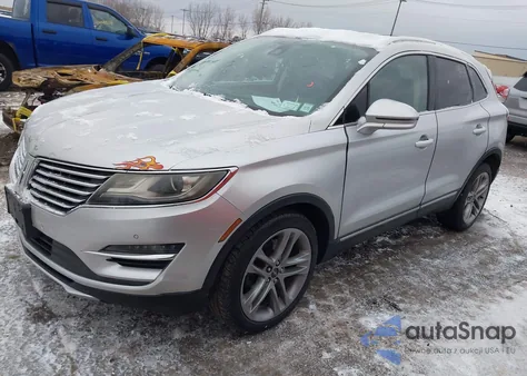 2015 Lincoln Mkc z USA, uszkodzony, nr VIN 5LMCJ2A97FUJ27857
